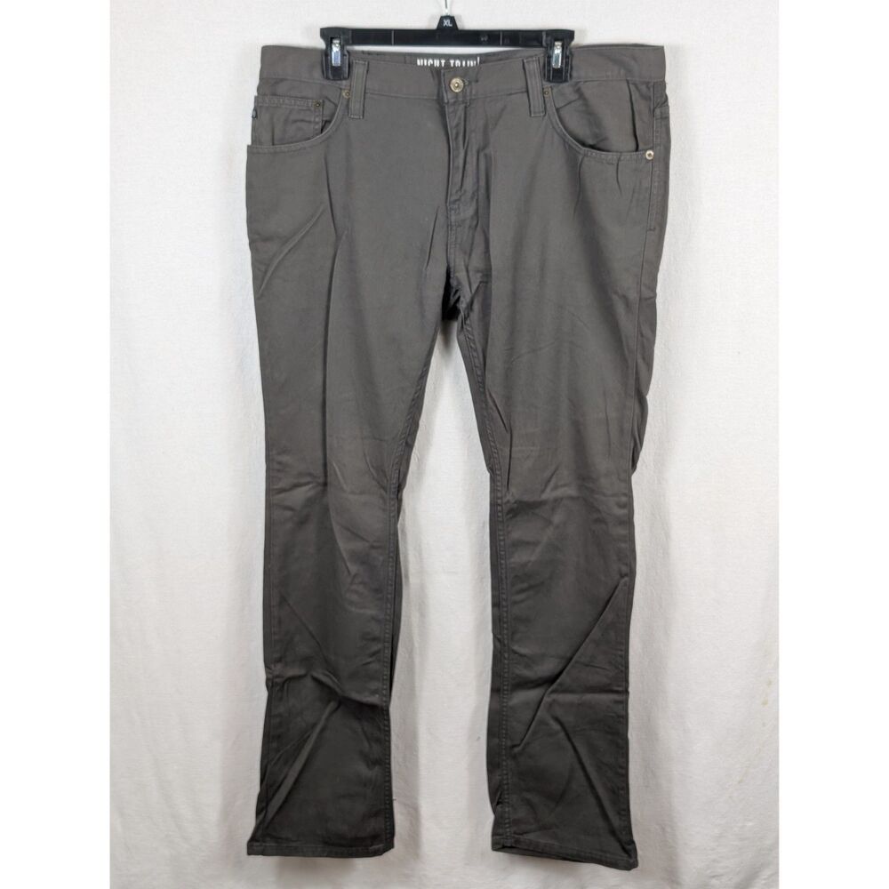 Free World Night Train Jeans Gray Men's Size 34x33